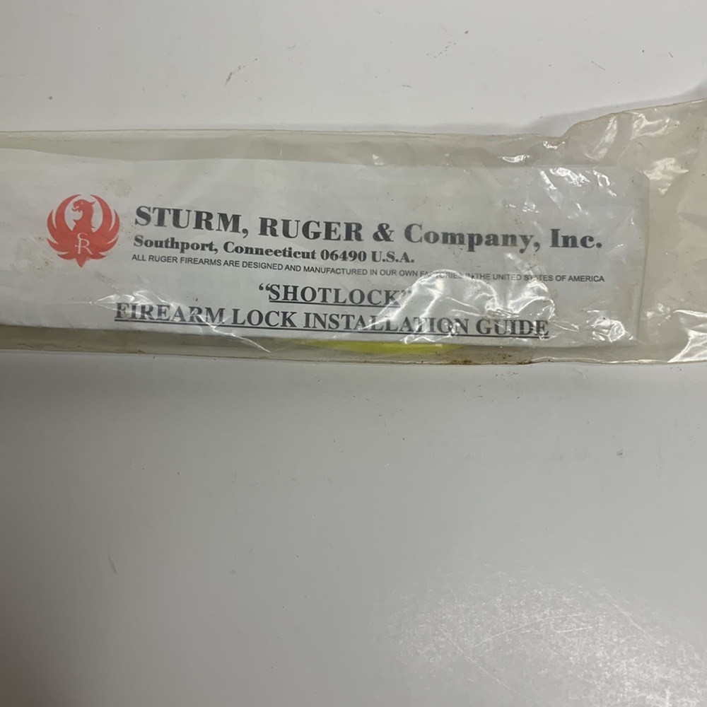 Ruger | Yellow Ruger SHOTLOCK | Firearm Lock Installation Guide + Lock | Safety - Picture 4 of 4